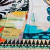 multicolor swiss lawn printed shirt for women