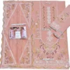 elegant pink embroidered kurta set with dupatta
